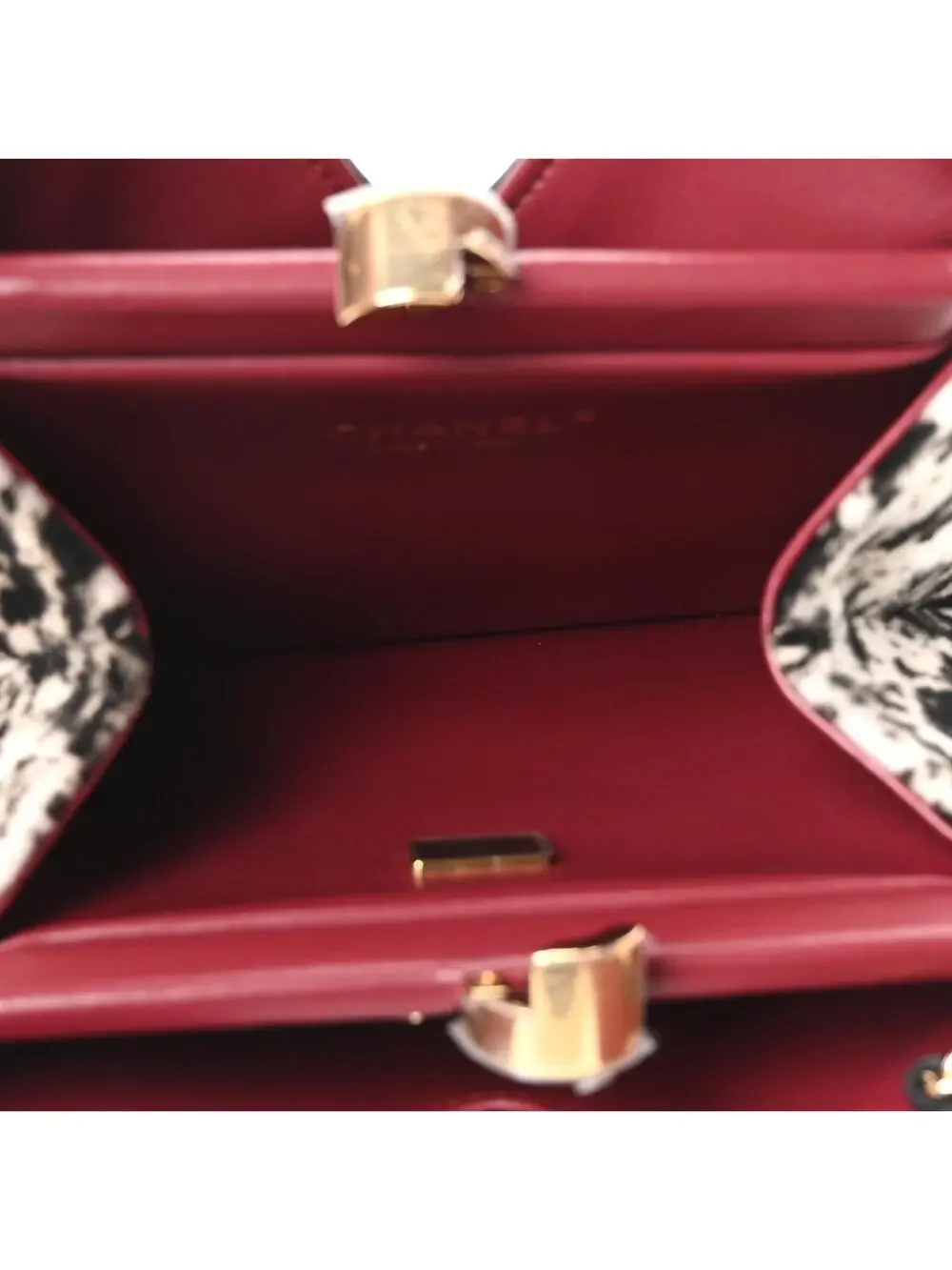 Chanel Pony Hair Printed Chic Lady #325639C79B